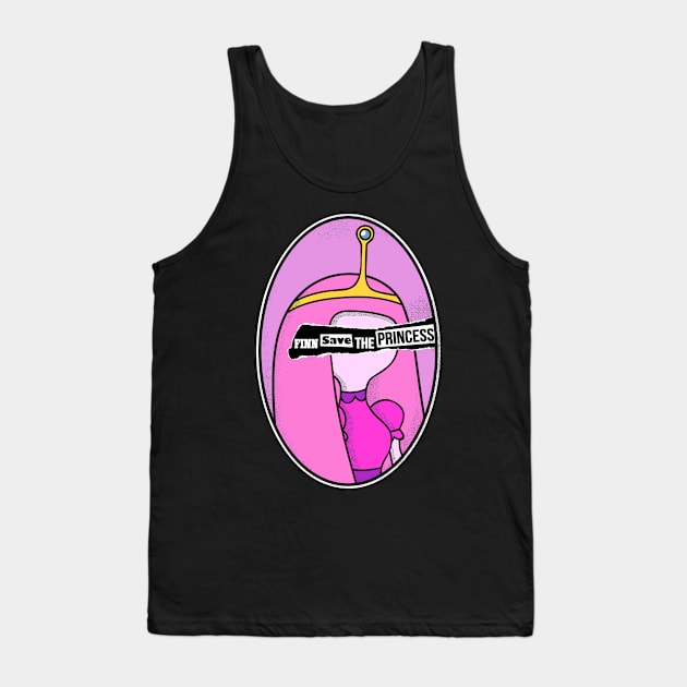 Finn save the Princess Tank Top by demonigote